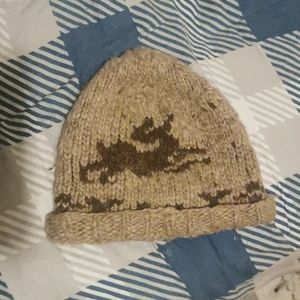 Cowichan mens knitted tuque